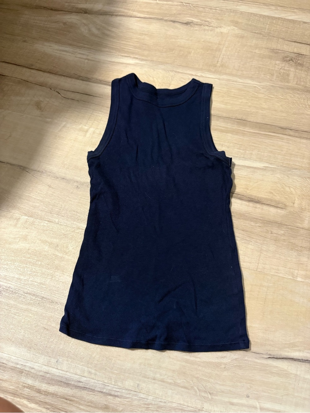 Blue tank top